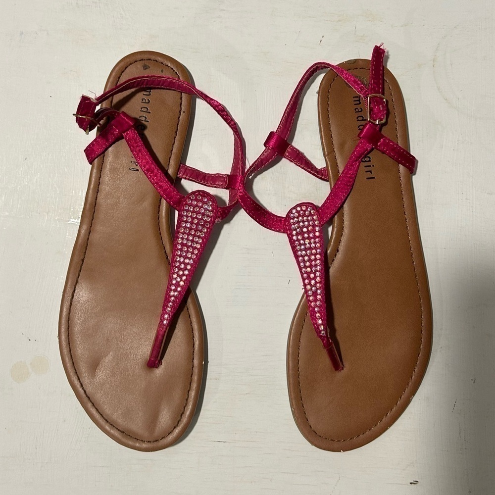 {Madden Girl} Jewel Thong Sandals